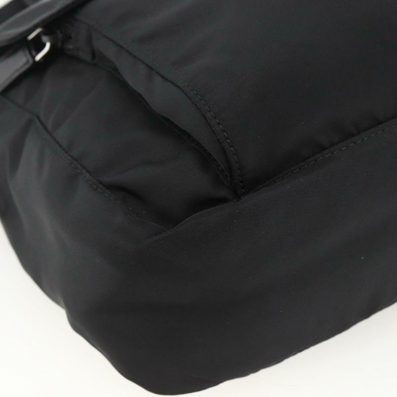 【日本直送】PRADA 單肩包 尼龍 黑色 銀色 正品 ep13658V-15