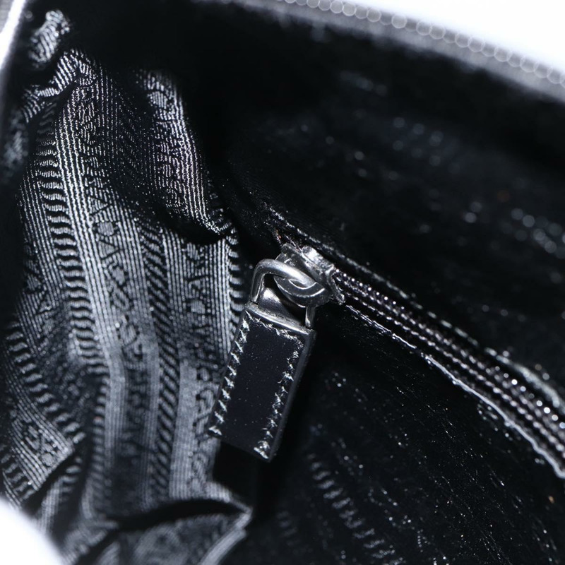 【日本直送】PRADA 單肩包 尼龍 黑色 銀色 正品 ep13658V-25