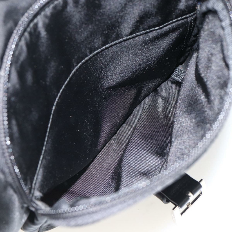【日本直送】PRADA 單肩包 尼龍 黑色 銀色 正品 ep13658V-27