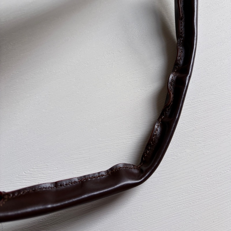 Celine 老花肩背包 真皮拼帆布 輕便百搭 腋下包 思琳-14