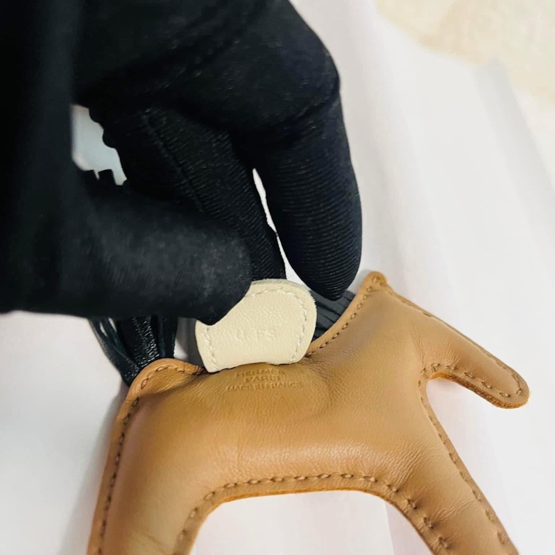 愛馬仕小馬Rodeo金棕拼奶昔白-2