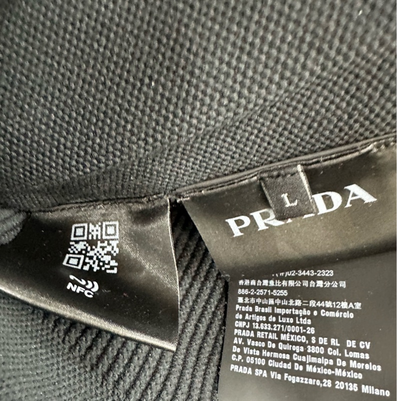 Prada普拉達Linea rossa紅標修身科技外套 L碼-4