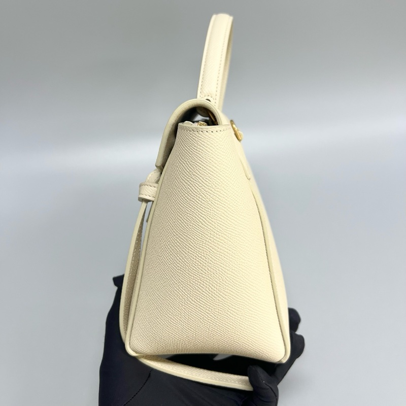 🌷春夏配色！Celine Belt Bag 鯰魚包 Nano尺寸 米黃色-5