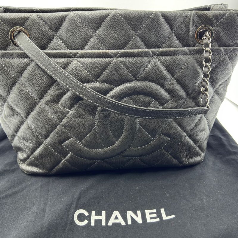 香奈兒 GST Grand Shopping Tote 托特包-0