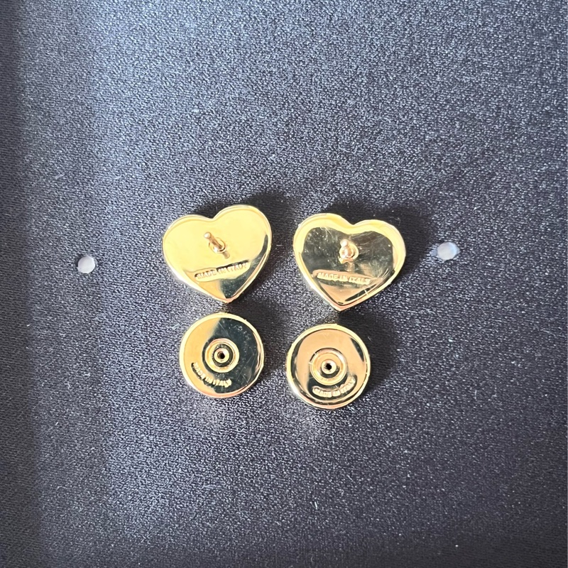 Miu Miu日本限定💙罕有Baby Blue粉藍心形耳環-18