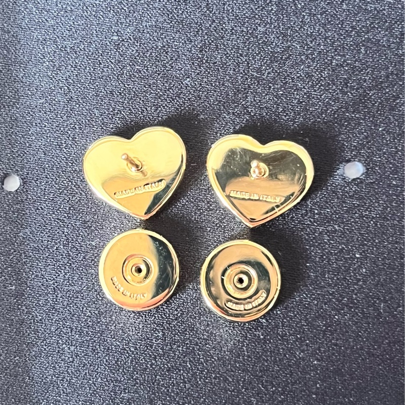 Miu Miu日本限定💙罕有Baby Blue粉藍心形耳環-19