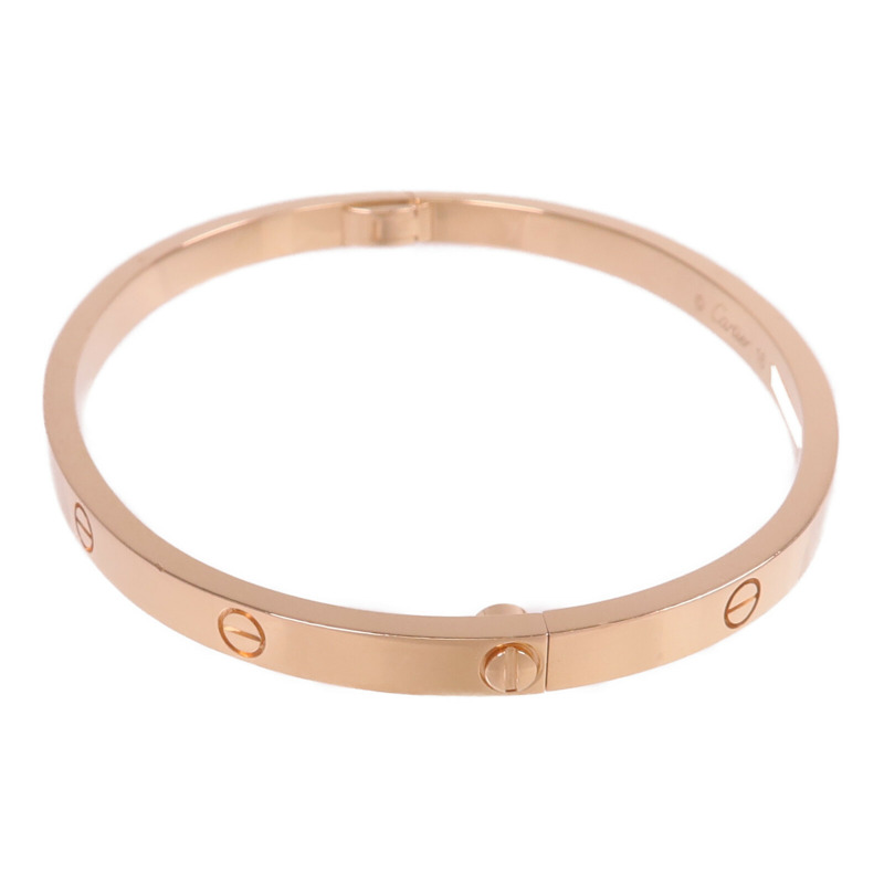 CARTIER 18K玫瑰金Love Bracelet Small Model手鐲CARTIER#16-1