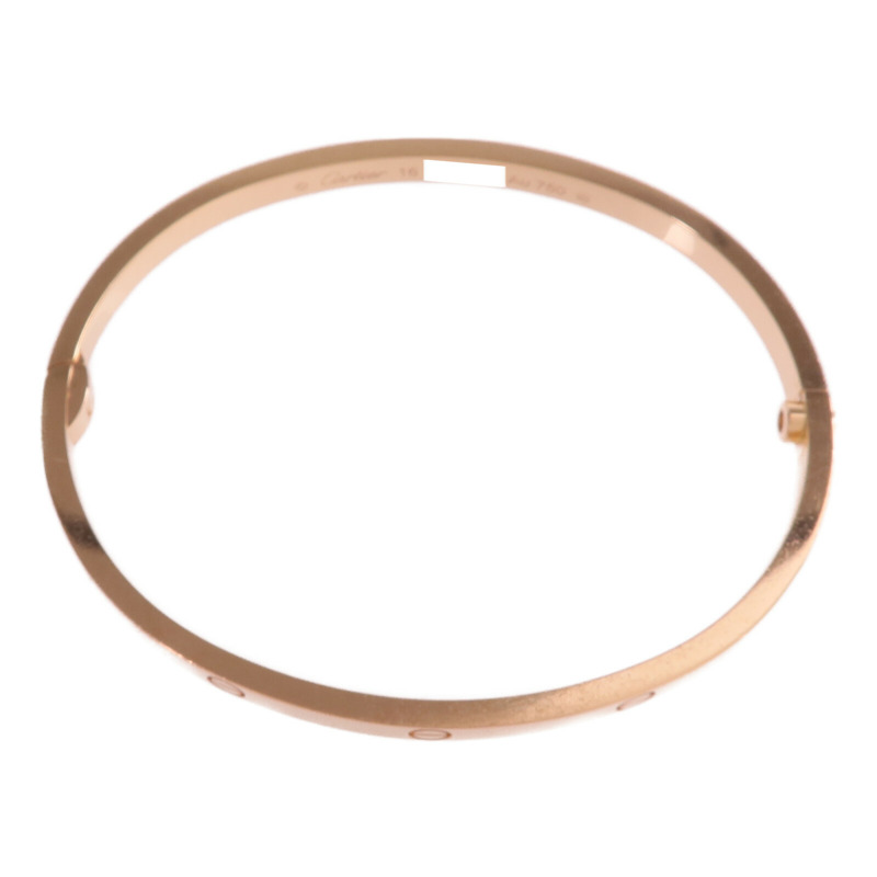 CARTIER 18K玫瑰金Love Bracelet Small Model手鐲CARTIER#16-3