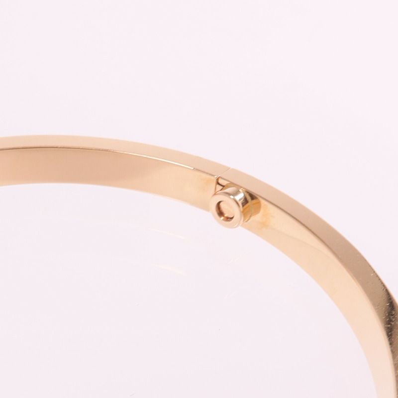 CARTIER 18K玫瑰金Love Bracelet Small Model手鐲CARTIER#16-5