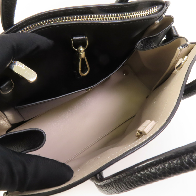 Kate Spade 帆布/牛皮皮革2 Way Shoulder金扣手挽肩背兩用袋-5
