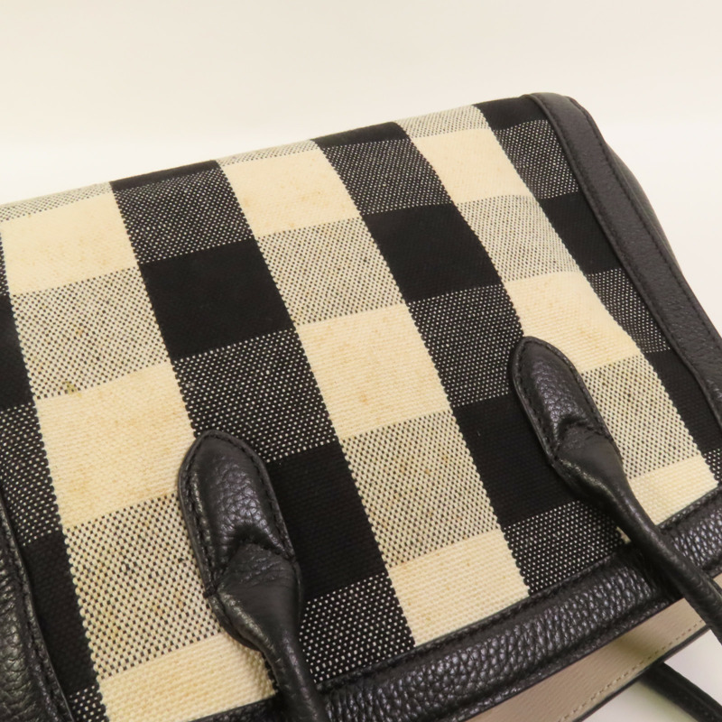 Kate Spade 帆布/牛皮皮革2 Way Shoulder金扣手挽肩背兩用袋-14
