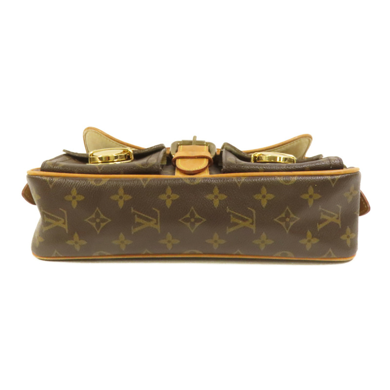 LOUIS VUITTON Monogram Hudson PM金扣肩背袋-3
