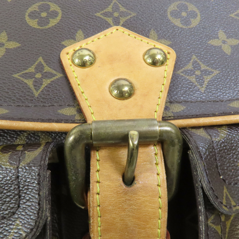 LOUIS VUITTON Monogram Hudson PM金扣肩背袋-6