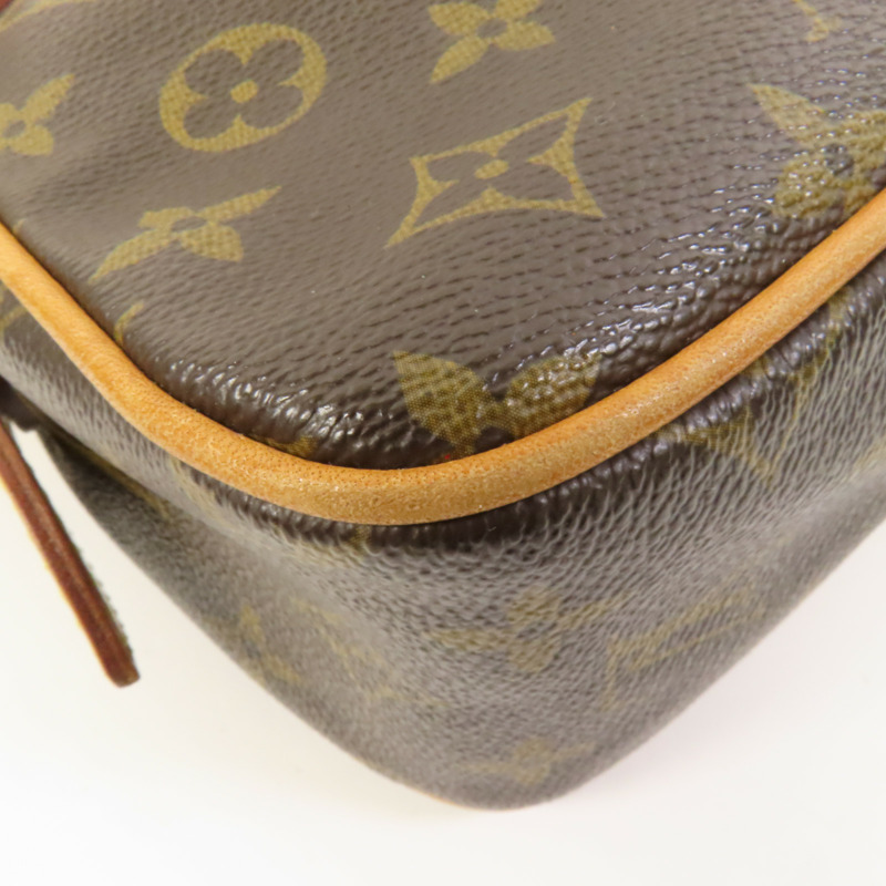 LOUIS VUITTON Monogram Hudson PM金扣肩背袋-10