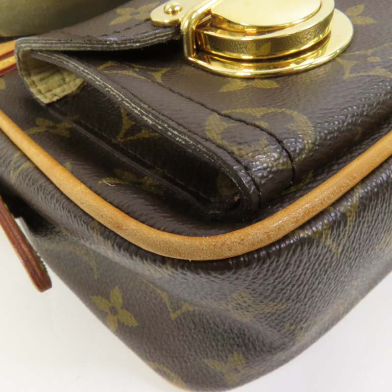 LOUIS VUITTON Monogram Hudson PM金扣肩背袋-13