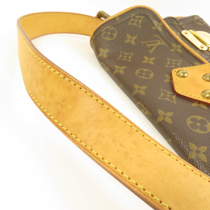LOUIS VUITTON Monogram Hudson PM金扣肩背袋-15