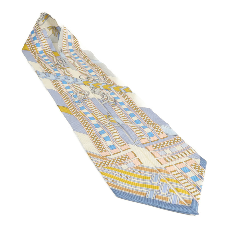 HERMES 絲質Twilly絲巾-3