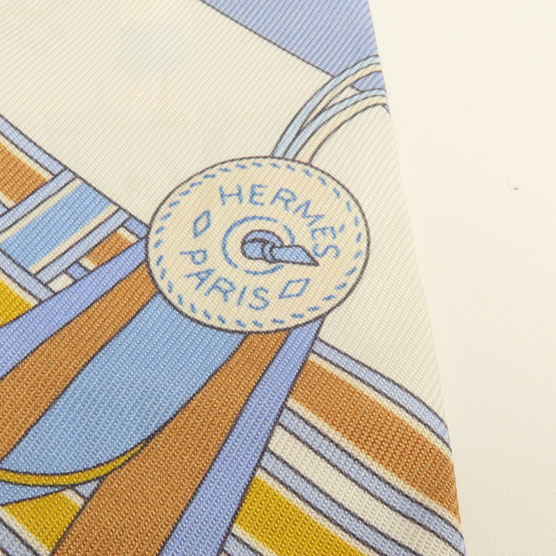 HERMES 絲質Twilly絲巾-4