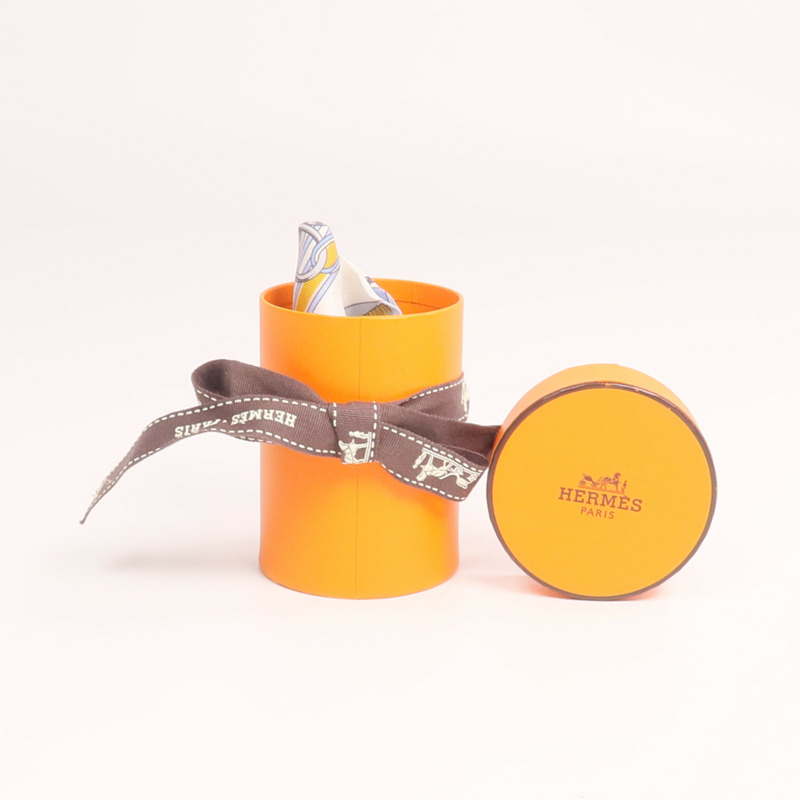 HERMES 絲質Twilly絲巾-10