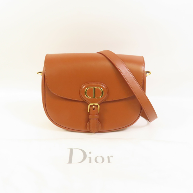 Dior 牛皮皮革Bobby Bag金扣肩背袋-9