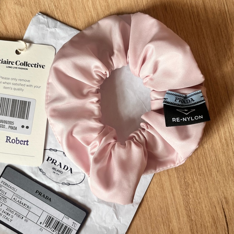 PRADA超嫩粉紅像筋頭飾💕-8