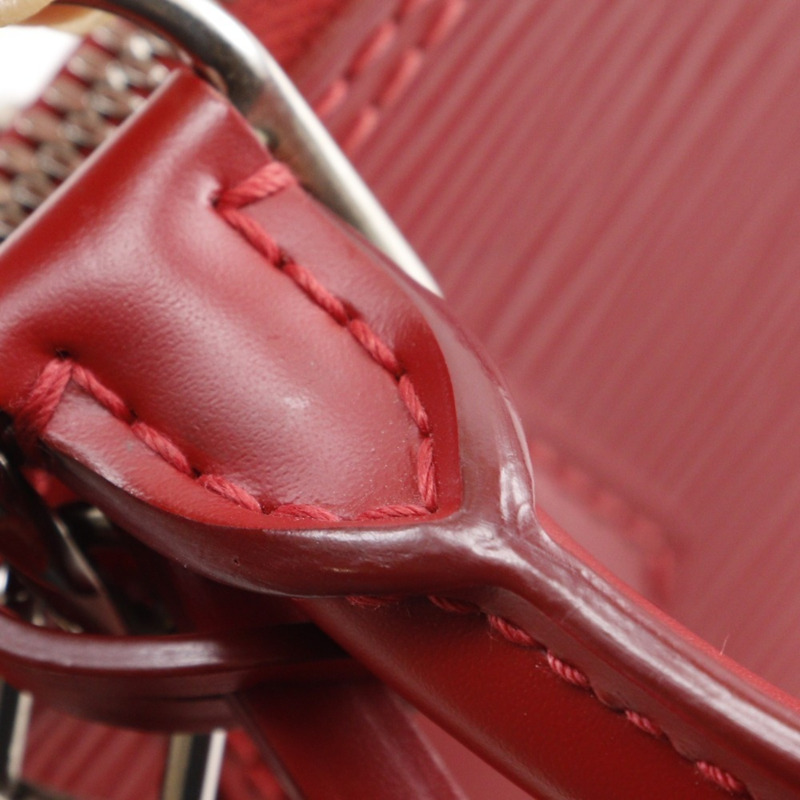 路易威登 Alma BB 手提包，兩用肩背包，M41160，Epi 皮革，2013 年款，紅色，MI3173，兩用，雙拉鍊，BB，女士-13