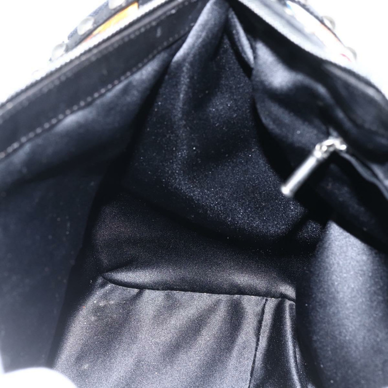 【日本直送】范思哲波士頓包 帆布 黑銀 正品 168358SAV-19