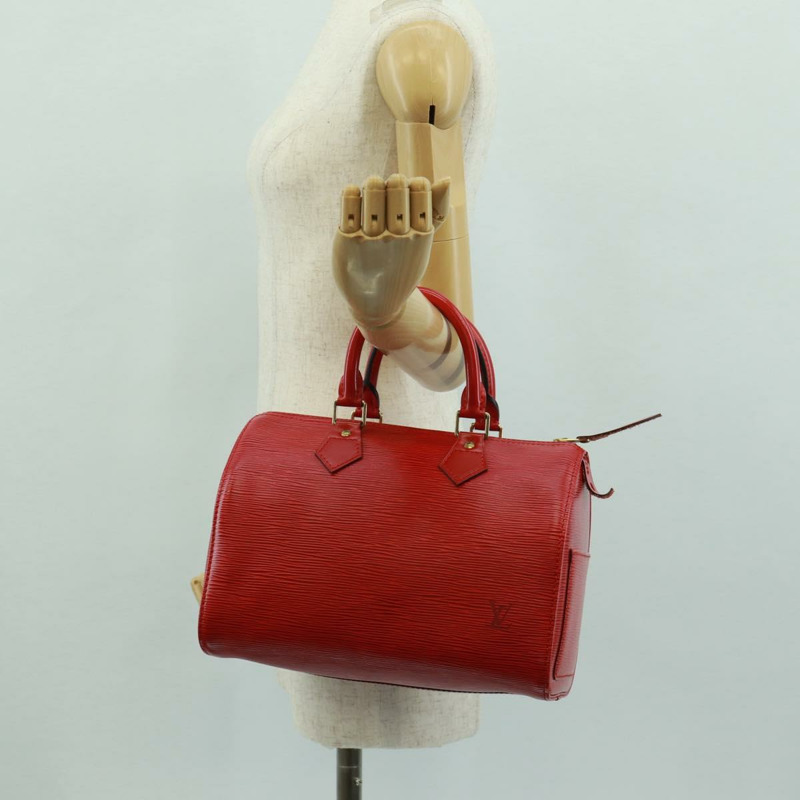 【日本直送】路易威登 Epi Speedy 25 手提包 卡斯蒂利亞紅 M43017 LV 正品 171575V-22