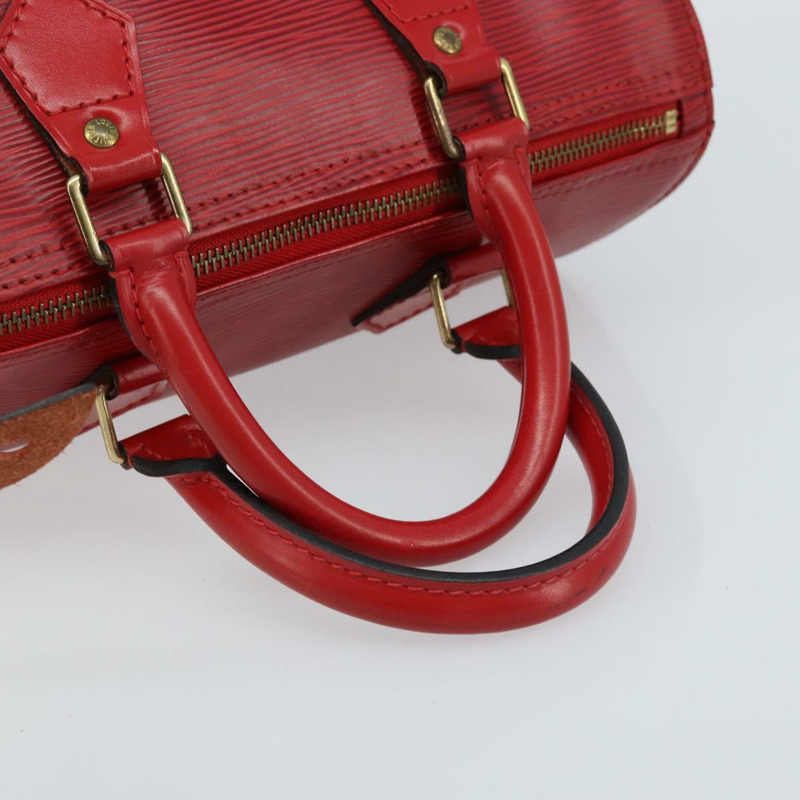 【日本直送】路易威登 Epi Speedy 25 手提包 卡斯蒂利亞紅 M43017 LV 正品 165355V-6