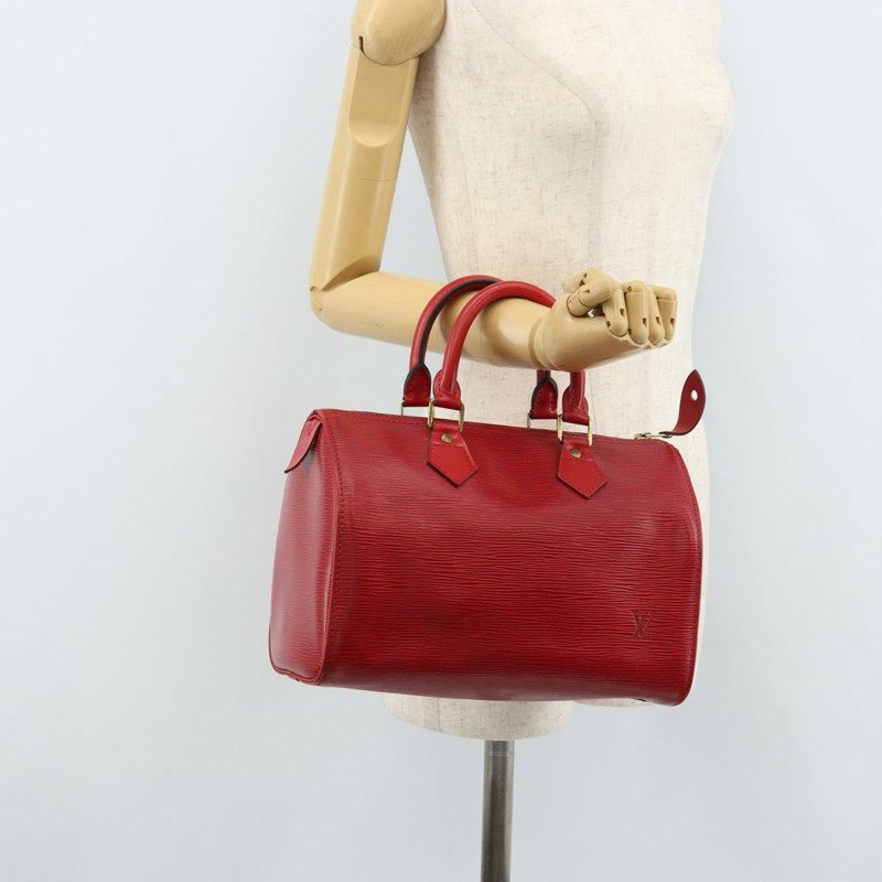 【日本直送】路易威登 Epi Speedy 25 手提包 卡斯蒂利亞紅 M43017 LV 正品 165355V-22