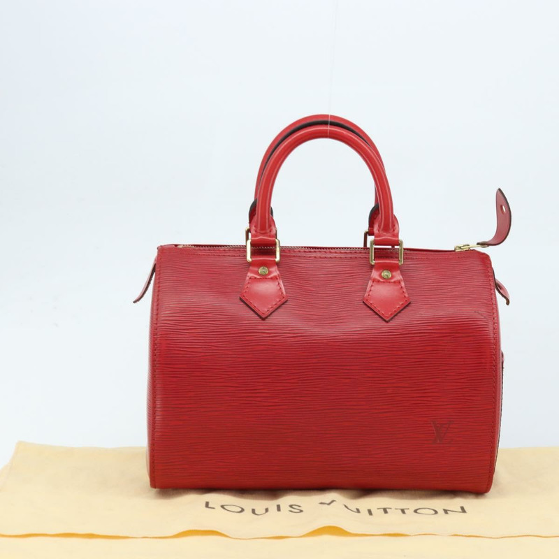 【日本直送】路易威登 Epi Speedy 25 手提包 卡斯蒂利亞紅 M43017 LV 正品 165355V-23