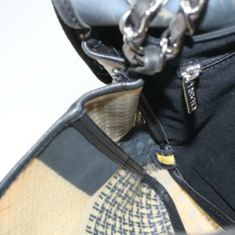 【日本直送】香奈兒 (CHANEL) Big Matelasse 30 鏈條拼接包，黑色橡膠材質，附 CC 標誌，正品編號 168039SAV-23