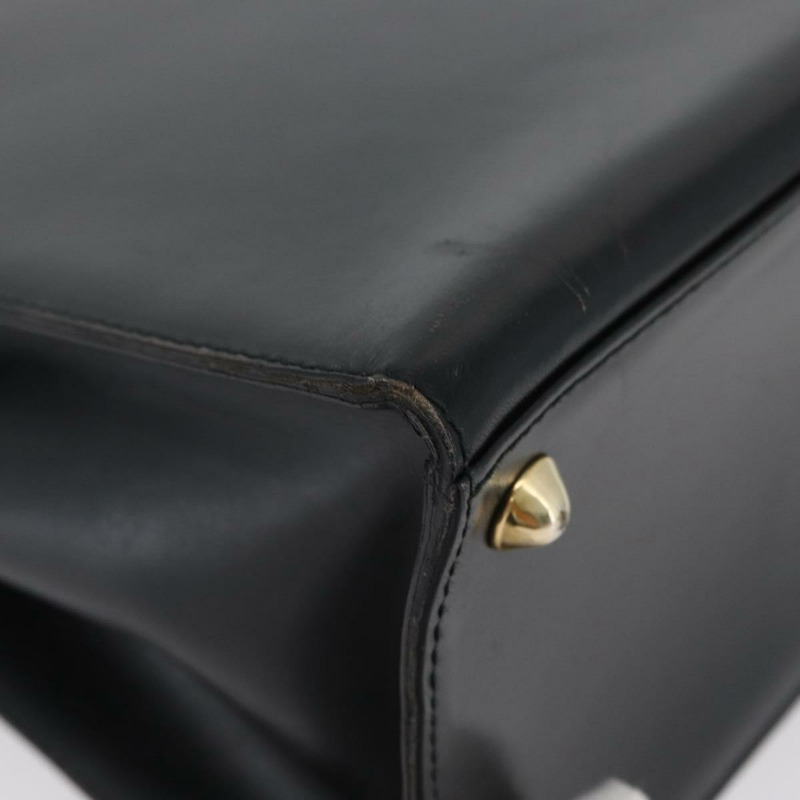 【日本直送】BALLY 手提包 皮革 黑色 金色 正品 BSZ172A-11