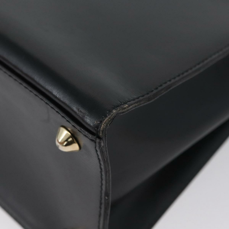 【日本直送】BALLY 手提包 皮革 黑色 金色 正品 BSZ172A-12