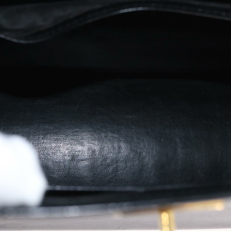 【日本直送】BALLY 手提包 皮革 黑色 金色 正品 BSZ172A-17