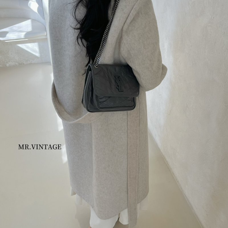 🏷Ysl Niki小號(大象灰)-2