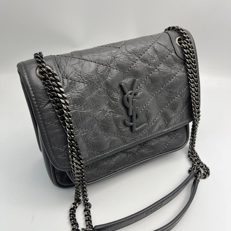 🏷Ysl Niki小號(大象灰)-4