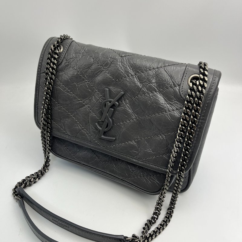 🏷Ysl Niki小號(大象灰)-5