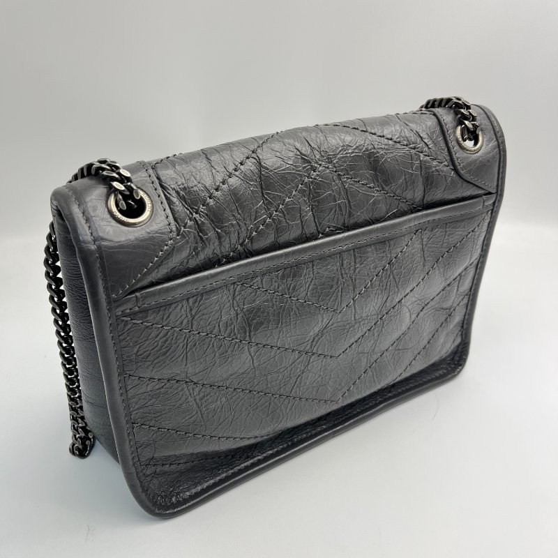 🏷Ysl Niki小號(大象灰)-6