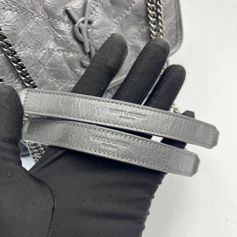 🏷Ysl Niki小號(大象灰)-8