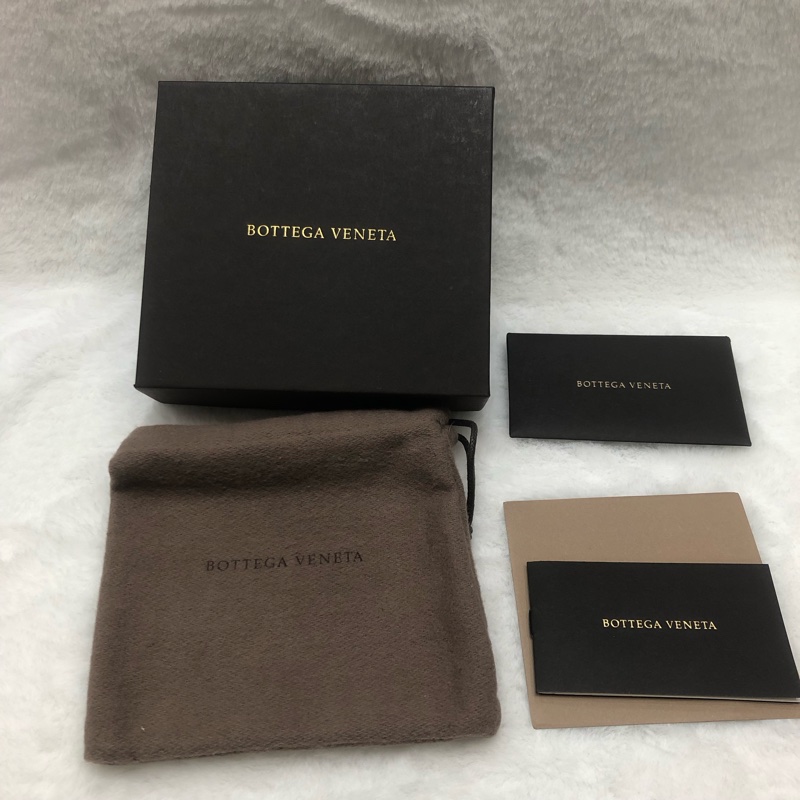 BV intrecciato啡色編織雙折銀包 XB984-20