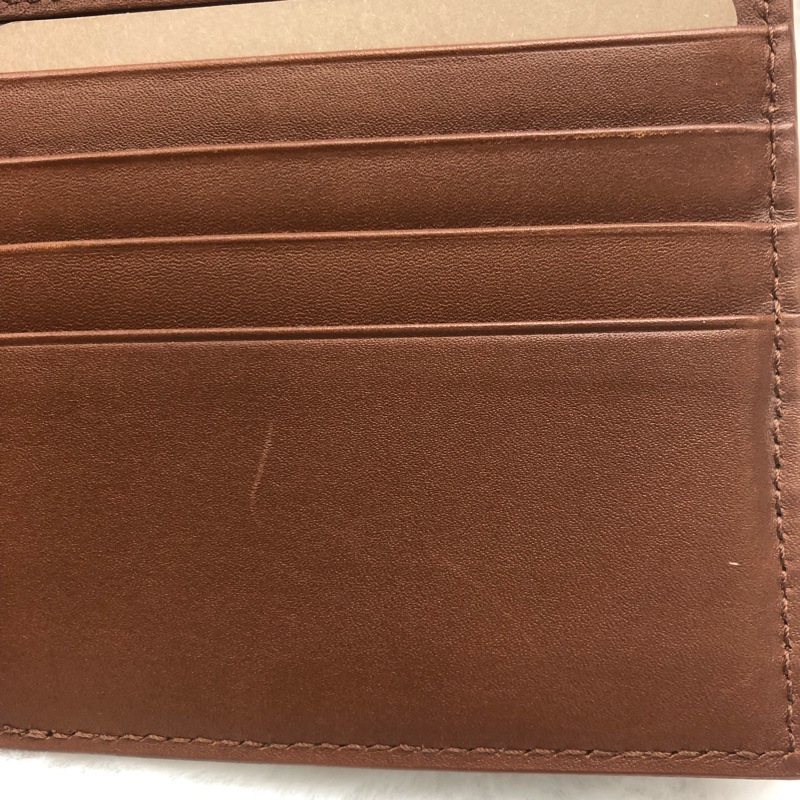 BV intrecciato啡色編織雙折銀包 XB984-26