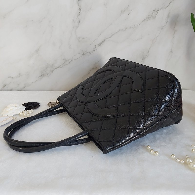 CHANEL 香奈兒 Vintage🎀現品實拍🎀絕版 希爾頓 (銀)金幣包 ~二手經典款-14