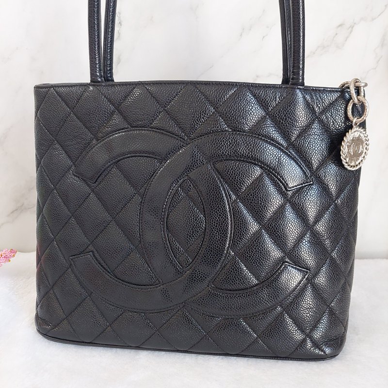 CHANEL 香奈兒 Vintage🎀現品實拍🎀絕版 希爾頓 (銀)金幣包 ~二手經典款-18