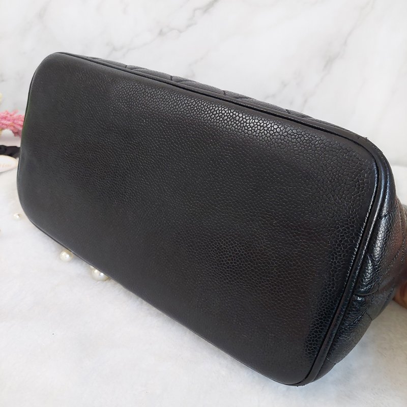 CHANEL 香奈兒 Vintage🎀現品實拍🎀絕版 希爾頓 (銀)金幣包 ~二手經典款-33