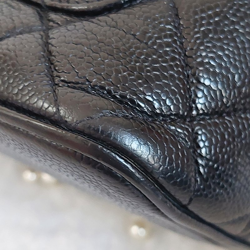 CHANEL 香奈兒 Vintage🎀現品實拍🎀絕版 希爾頓 (銀)金幣包 ~二手經典款-37