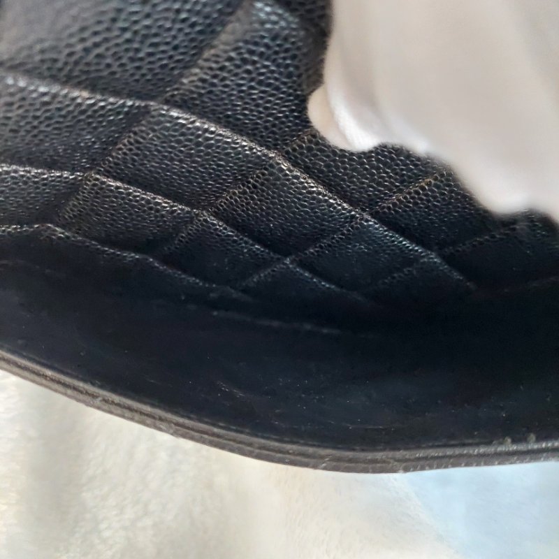 CHANEL 香奈兒 Vintage🎀現品實拍🎀絕版 希爾頓 (銀)金幣包 ~二手經典款-46