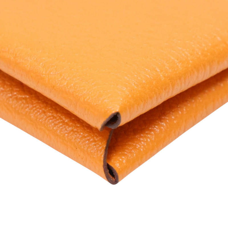 橘色 Mysore牛皮 Calvi 名片夾 C刻【HERMES 愛馬仕】 H044166CK-8