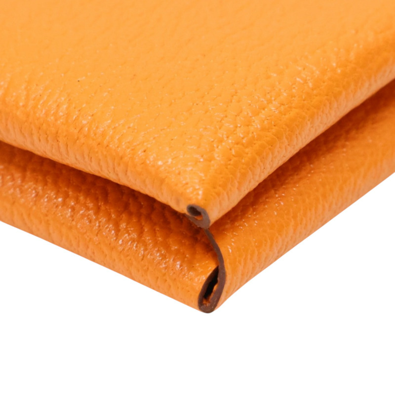 橘色 Mysore牛皮 Calvi 名片夾 C刻【HERMES 愛馬仕】 H044166CK-9