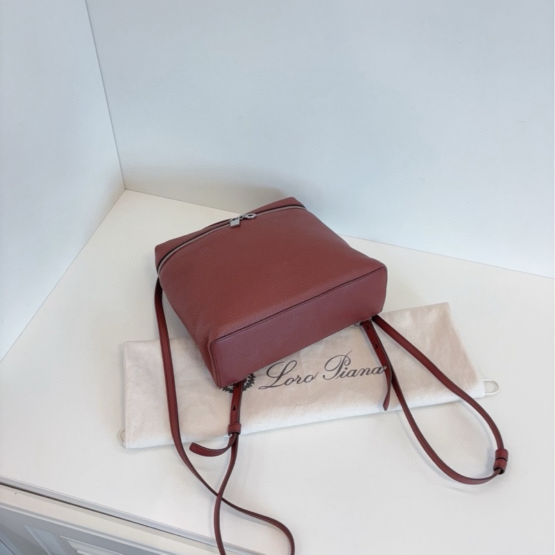【99新🆕】Loro Piana Extra Pocket L23.5 LP飯盒雙肩包 小號small-5